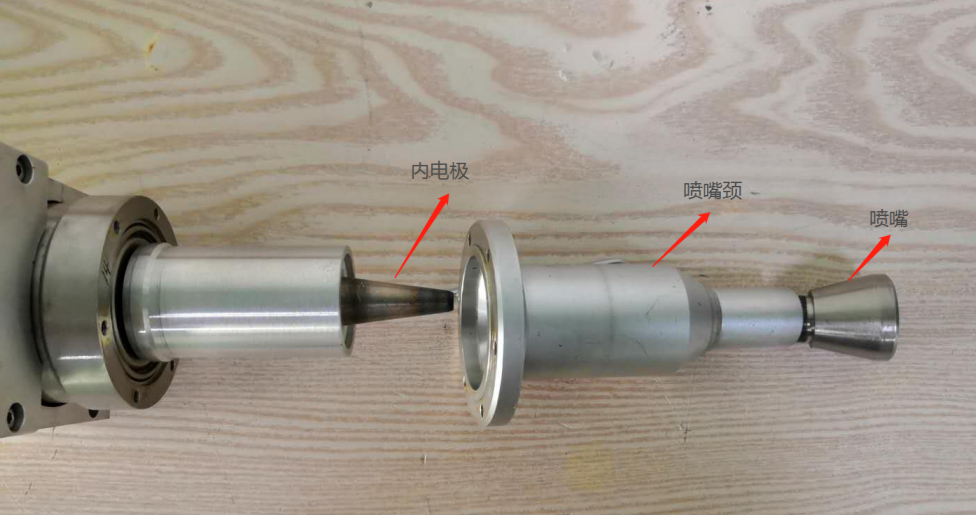 大氣射流型等離子清洗機(jī)噴槍結(jié)構(gòu)-昆山普樂斯等離子清洗機(jī)